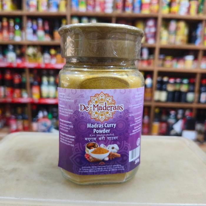 De Maderaas Madras Curry Powder 200gr