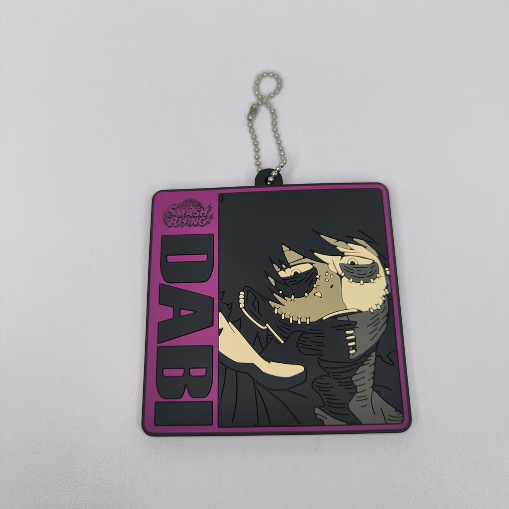 Rubber Strap Keychain Square My Hero Academia Boku No Hero Academia Dabi