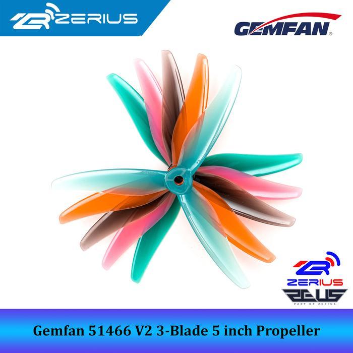GEMFAN MCK HURRICANE 51466 V2, FREESTYLE MIN CHAN KIM PROPELLER