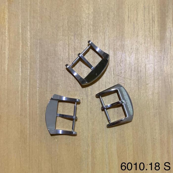 Buckle Seiko 18 MM Pengait Jam Tangan Seiko Tang Buckle Seiko 6010.18