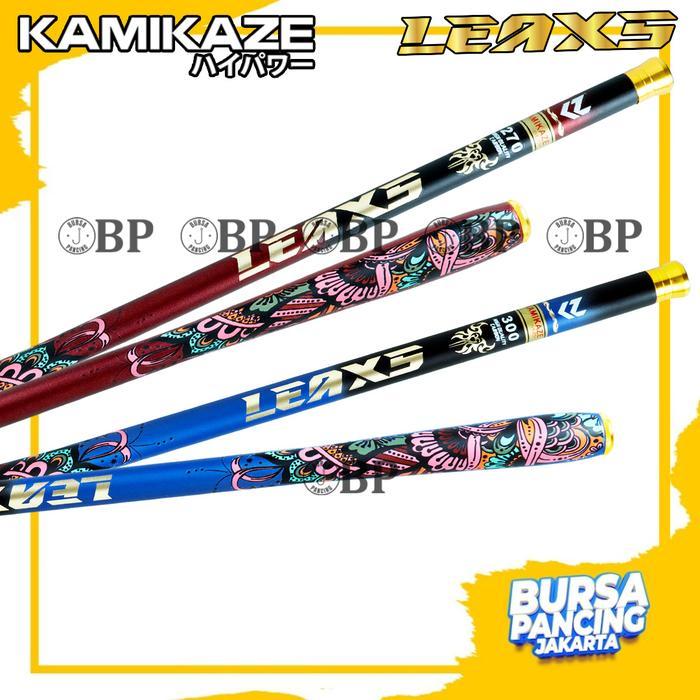 KAMIKAZE JORAN PANCING TEGEK LEAX 180CM - 450CM HI-CARBON BLANK COMPACT SIZE KUAT DAN RINGAN JORAN