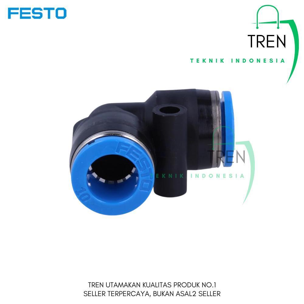 FESTO Push In QSL-10 10MM-10MM Fitting Pneumatic