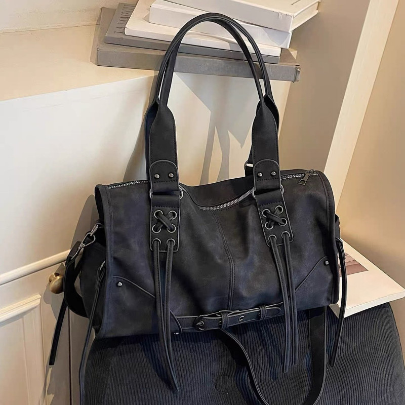 Nylon Women's Commuter Tote Bag Minimalist Large-capacity Tote Bag Ladies Multi-layer Waterproof