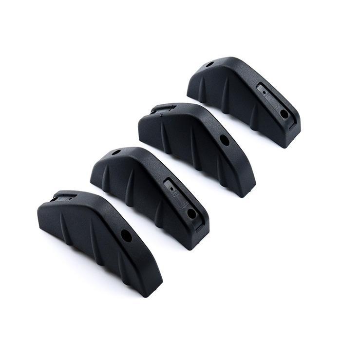 4PCS/SET WINGLET BUMPER DIFFUSER MOBIL PELINDUNG BEMPER BELAKANG MOBIL WINGLET BELAKANG MOBIL