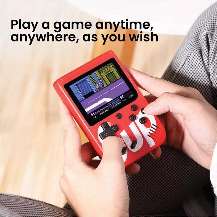TERLARIS Gameboy Portable Game Box SUP dengan 400 Game PS 400 in 1 - Gembot