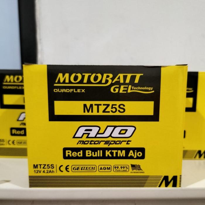 Aki Motor Yamaha Mio J Motobatt Mtz5S Aki Kering