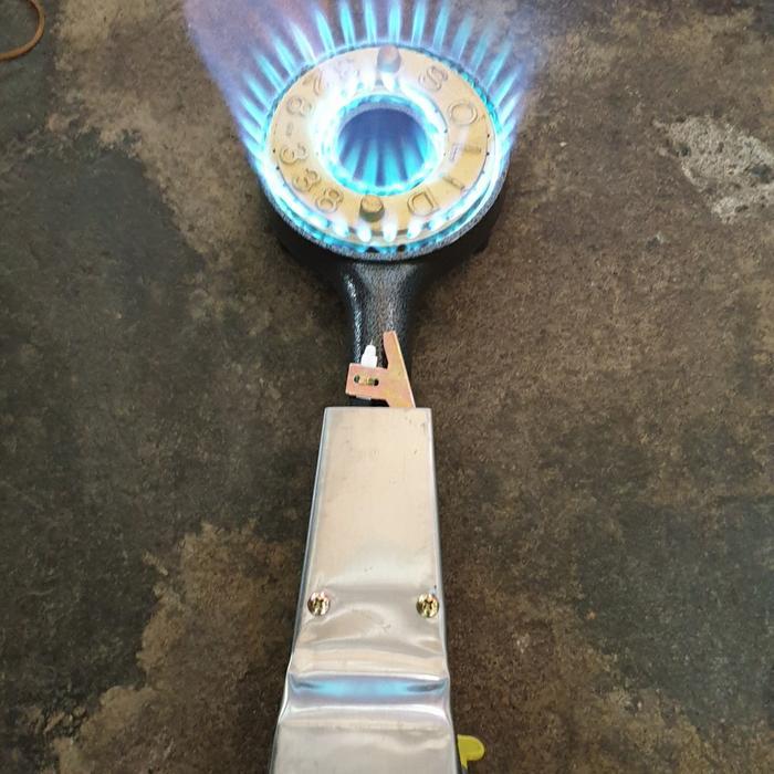 Kompor Gas Api Besar High Pressure Kepala Burner Solid 338A
