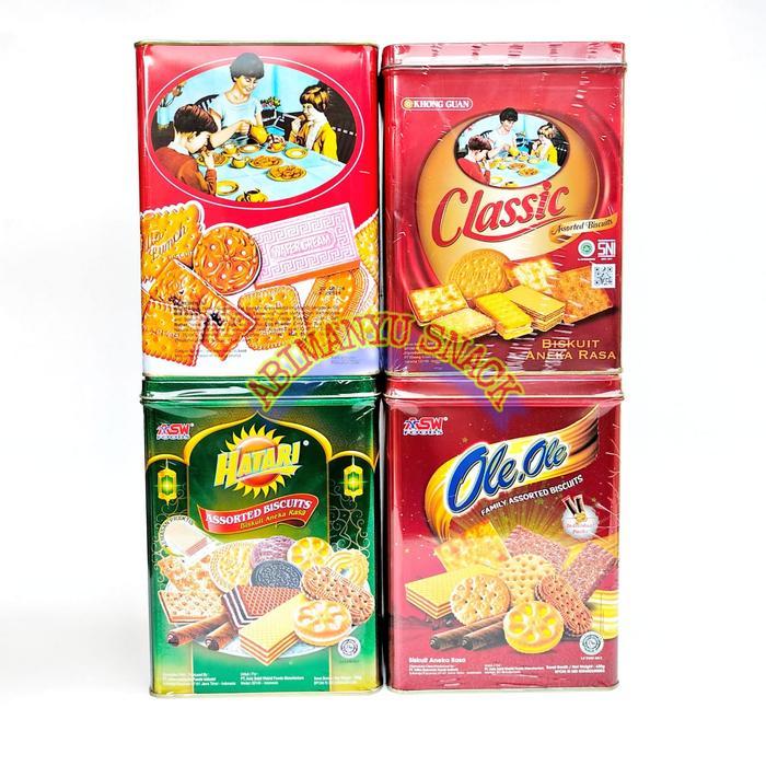 YUMMY biskuit kaleng hatari murah - promo kue lebaran khong guan