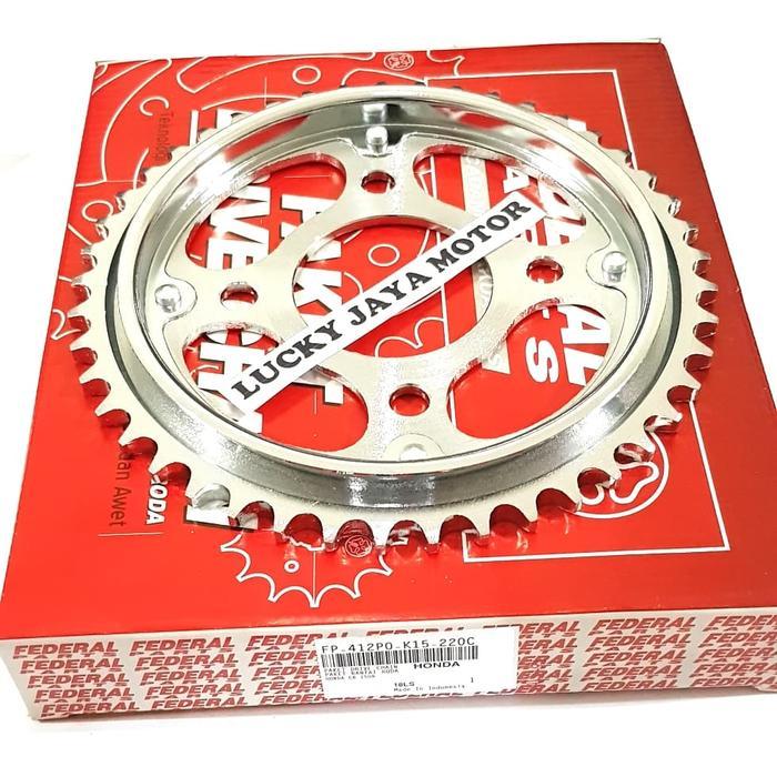 Gearset Girset Chainkit Gear Gir Set Rantai Cb150R Cb 150R Lama Old Federal Terpercaya