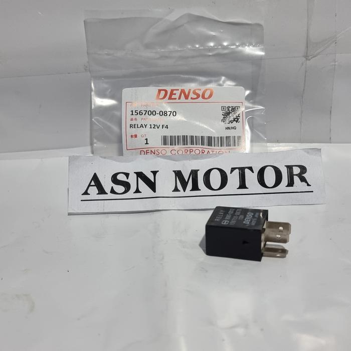 RELAY DENSO TOYOTA HINO 4 KAKI 4 PIN 156700-0870 ORI DENSO THAILAND news