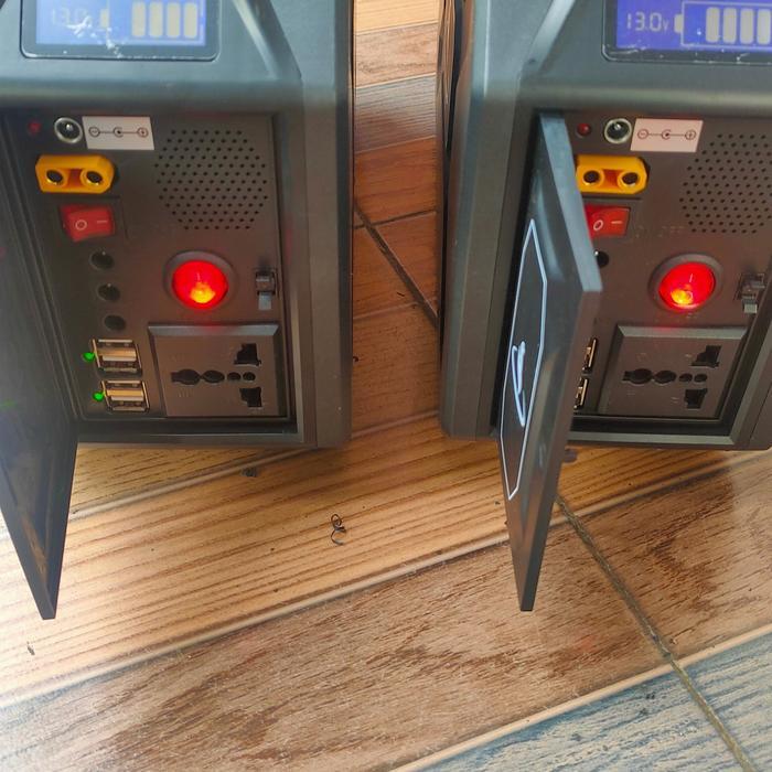 solar home system SHS, portabel power system, box panel Surya