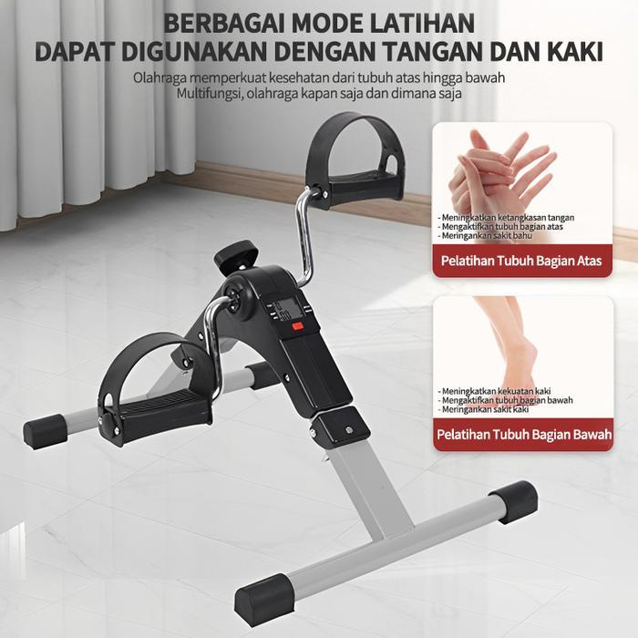 Sepeda Statis Terapi Portable Untuk Terapi Kaki Tangan Stroke