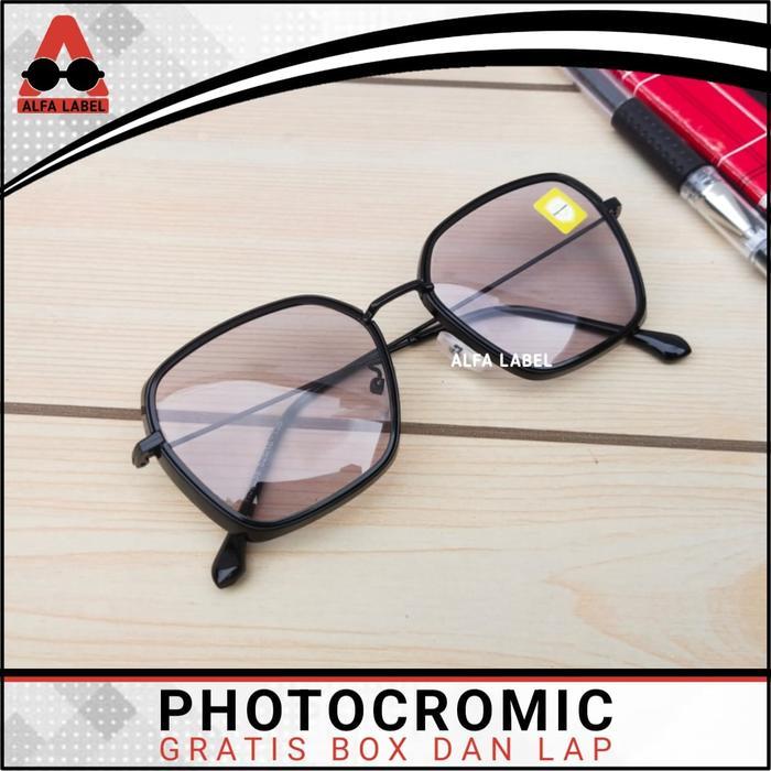 KACAMATA MINUS PHOTOCROMIC WANITA KEKINIAN TRENDY KOREAN STYLE