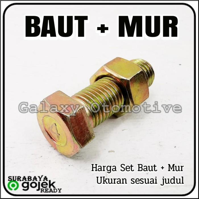 Baut Mur - Ukuran 6 - Kunci Ring 10