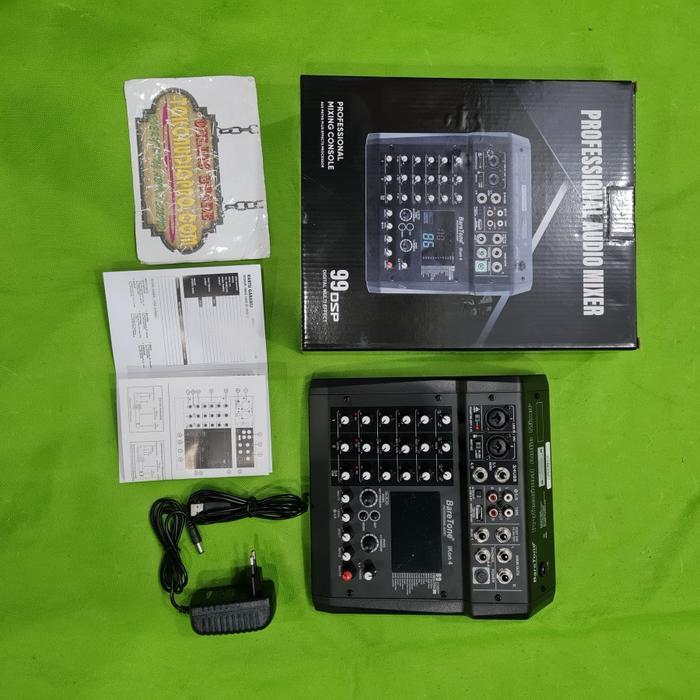 Baretone Ikon-4 4-Channel Mixer Audio Dengan Bluetooth Dan Efek Co