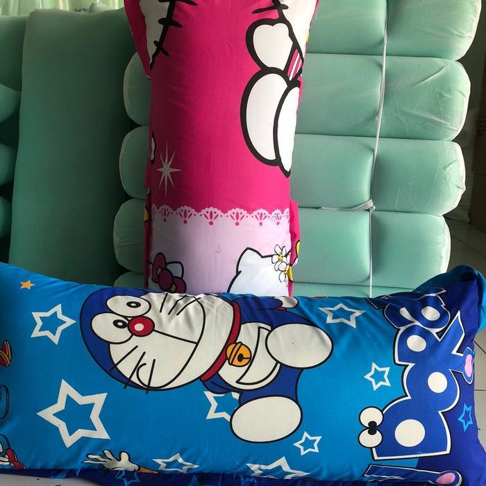Bantal Cinta Jumbo Asli Inoac Super Soft + Cover Bantal Guling 1 Set Guling Latex Redy Stok