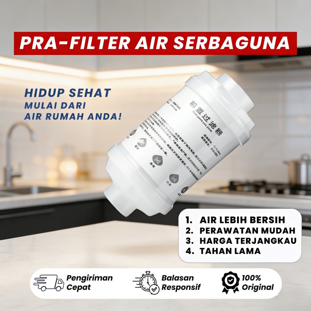 Penyaring Keran Filter Air Saringan Filter Wastafel Tempat Filter Kran Air Filter Saringan Air Kran 