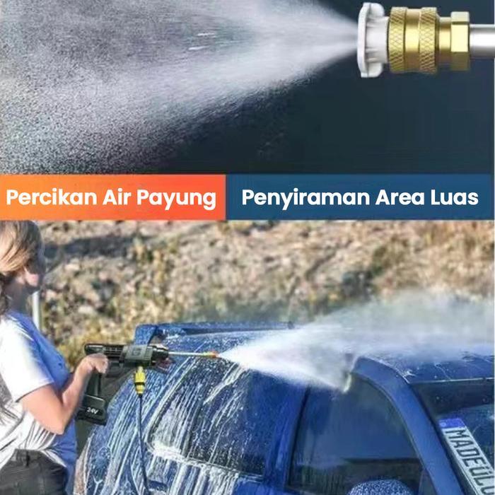Superjet 48Vf Jet Cleaner Cuci Motor Portable Jet Alat Cuci Motor Cuci Mobil Baterai Alat Cuci Mobil