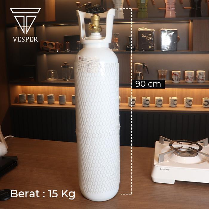 TABUNG GAS SODA CO2 FOOD GRADE - ISI 5KG