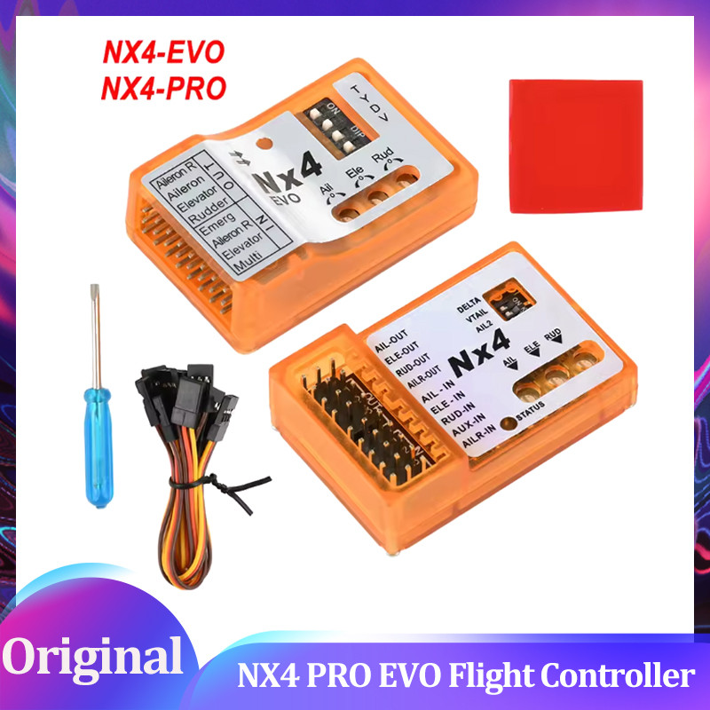 NX4 PRO EVO Flight Controller With Tools 3D Flight Gyroscope Balance For Fixed-wing Aircraft Support