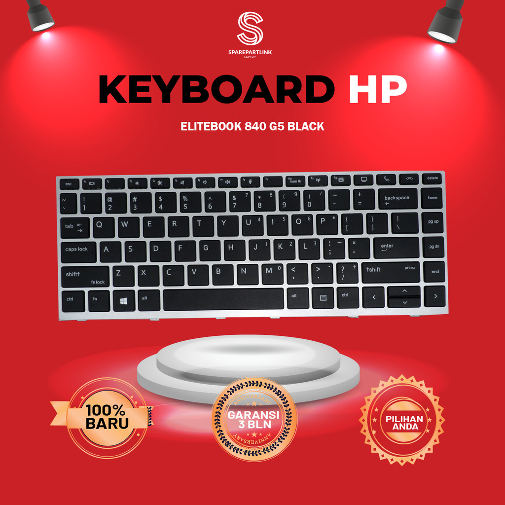 Keyboard HP Elitebook 840 G5 Black