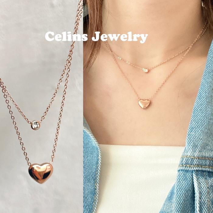 Kalung Wanita 2Layer Lover