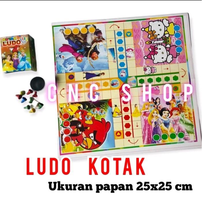 Mainan Papan Ludo Tradisional Jadul