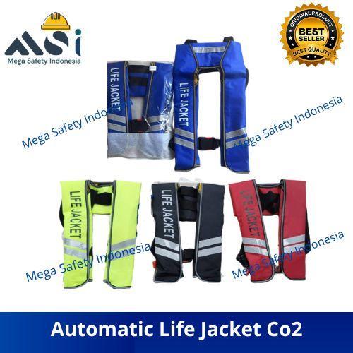 Automatic Life Jacket Co2 / Jaket Pelampung Oksigen Pesawat Life Vest