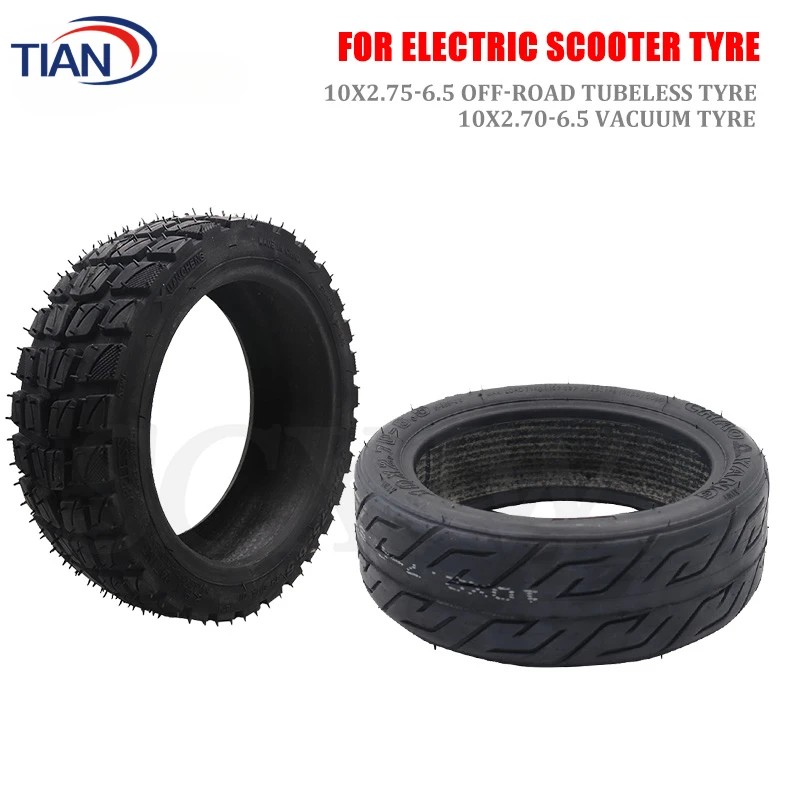 10INCH 10x2.75-6.5 Off-road Tubeless Tyre 10x2.70-6.5 Tire for Segway Ninebot Mini S Pro Max G30 Ele