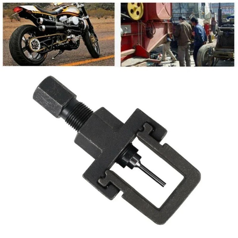 Motorcycle Chain Breaker Riveting Tool Link Removal Splitter DID Heavy Duty Chain Cutter Riveting To