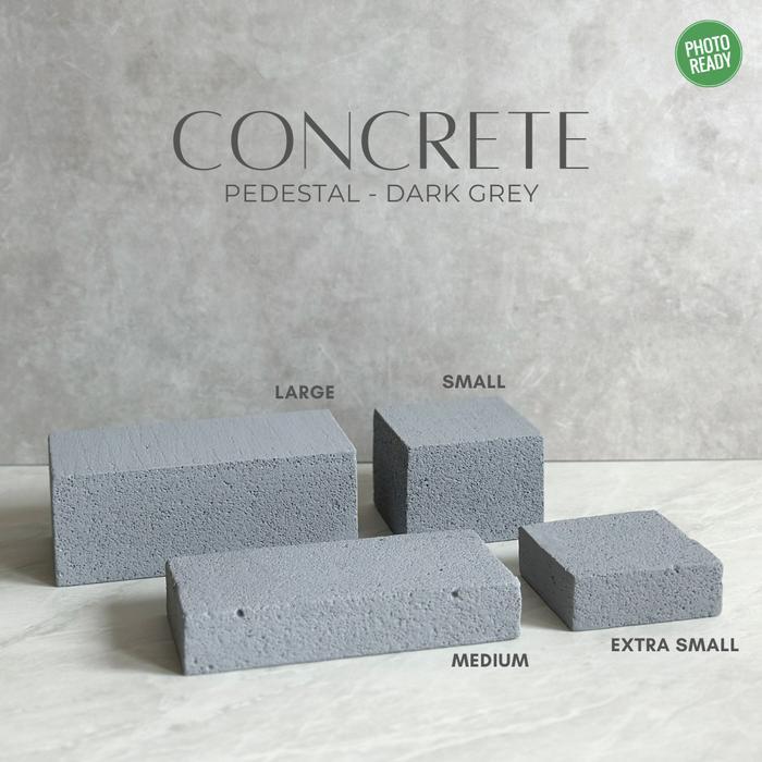 [LARGE] CONCRETE PEDESTAL - PHOTO PROPS FOTO PROPS PROP FOTO ALAS FOTO