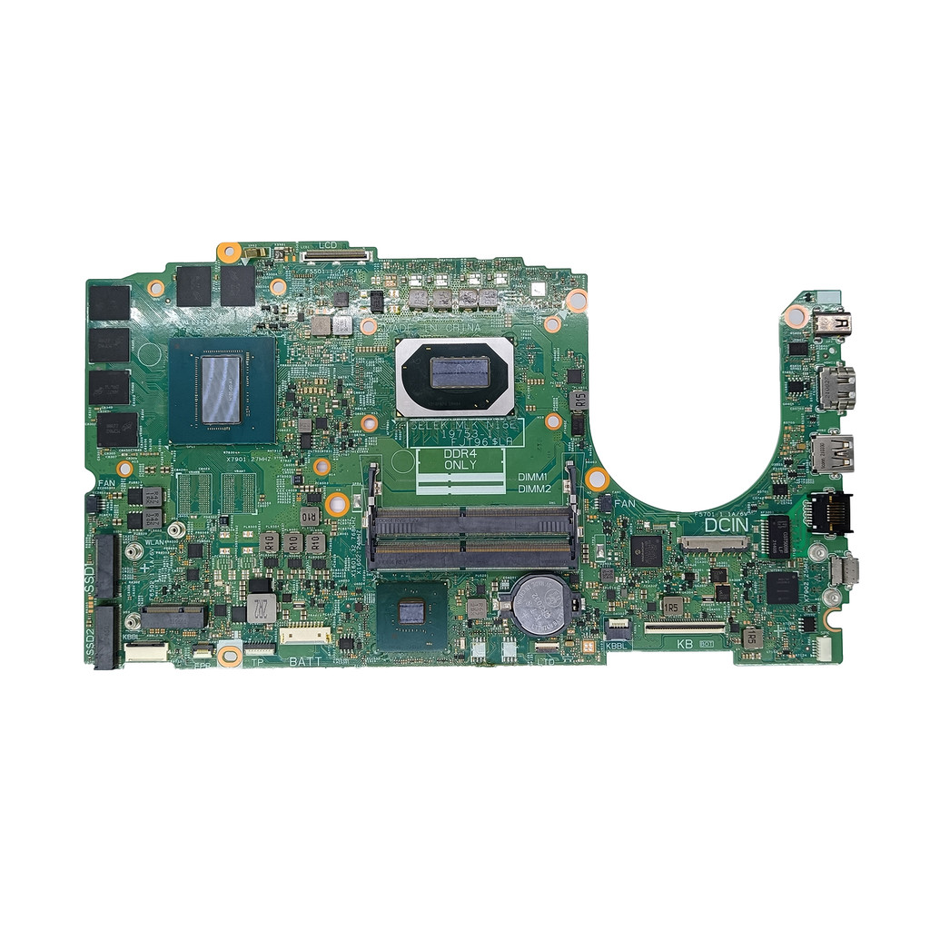 19753-1 For Dell G3 3500 G5 5500 Laptop Motherboard i5 i7 10th Gens CPU 6GB RTX2060 RTX2070