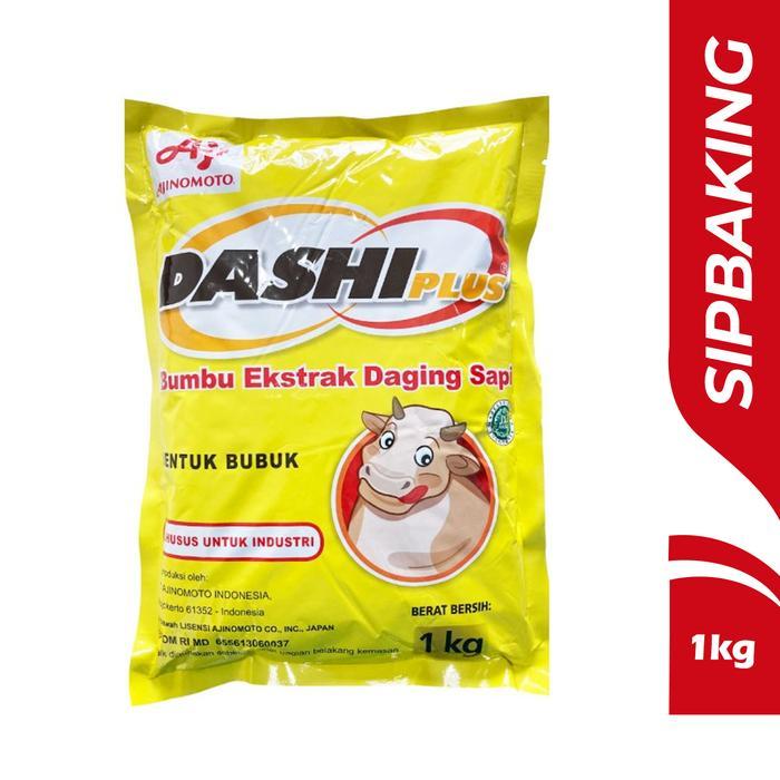 "New" DASHI Plus Ajinomoto Kaldu Sapi Ayam 1 kg Penyedap Rasa