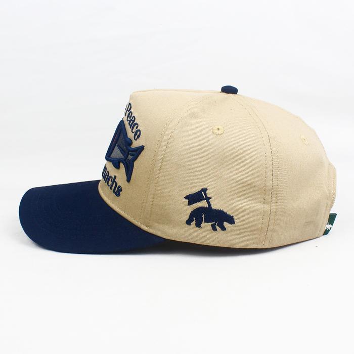 Topi Baseball Bordir Allhood - For The Peace Of All Stomachs/ Topi Bisbal / Topi Original Clothing /