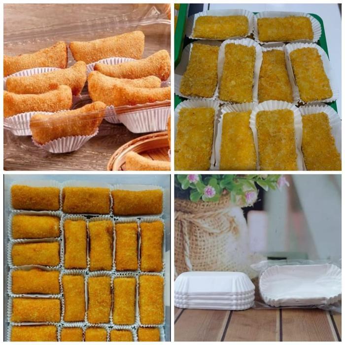 Ini Murah Kertas Alas Risol Isi 1000Pcs / Tatakan Kue Sosis Solo / Kertas Lumpia