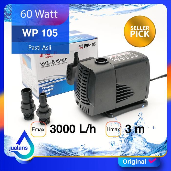 Yamano Wp 105 Pompa Aquarium Kolam Koi Water Pump 3000 Lh
