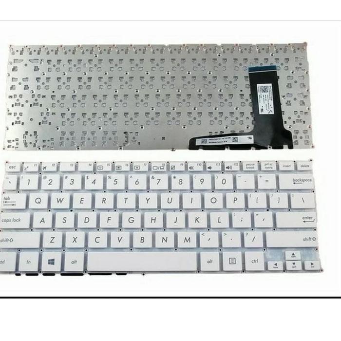 Keyboard Laptop Asus E203 E203NAH E202 TP203 TP203NAH Putih