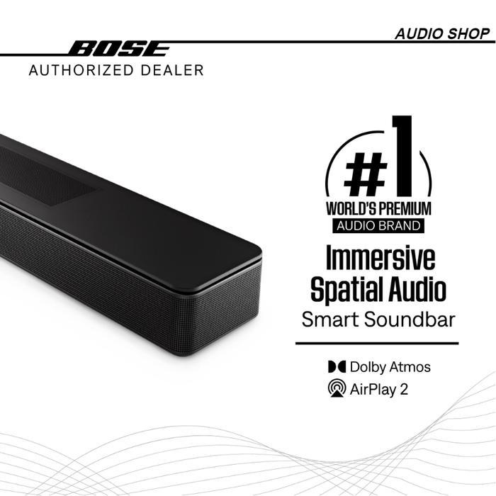 Bose Smart Soundbar with Dolby Atmos for Premium Home Theater Smart Soundbar