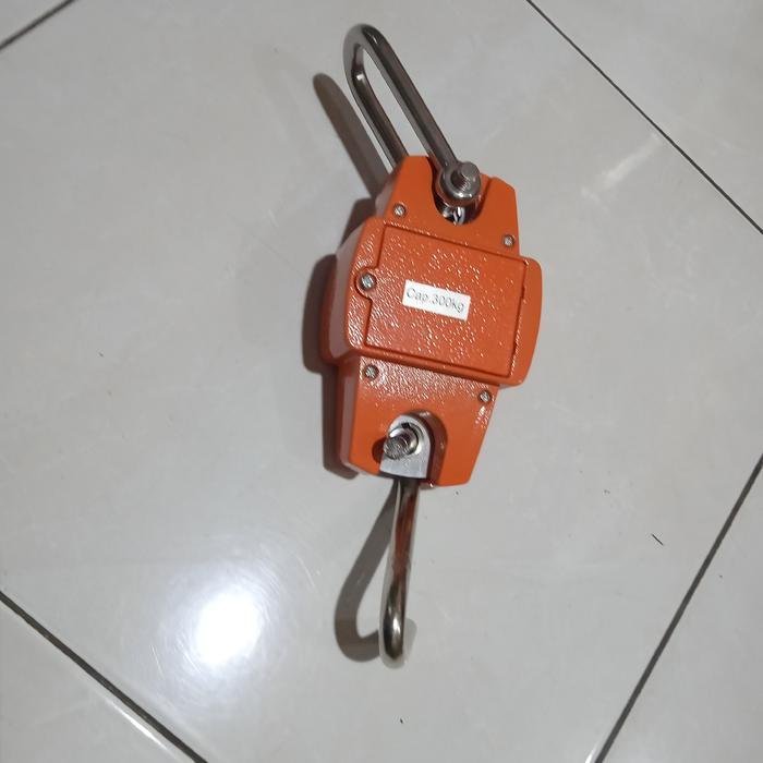 Timbangan Gantung 300kg Digital casing metal / Crane Scale Digital Elektrik 300 kg