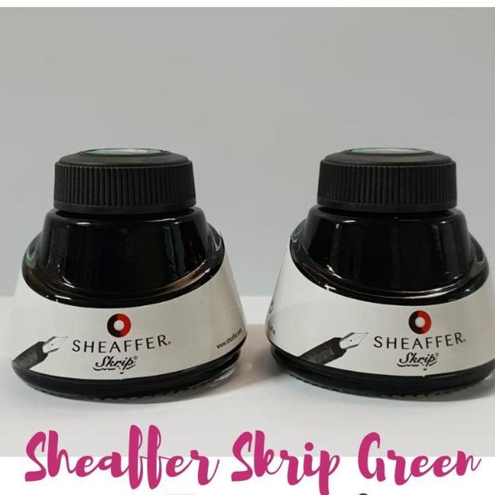 Tinta Isi Ulang Fountain Pen Sheaffer Skrip Green