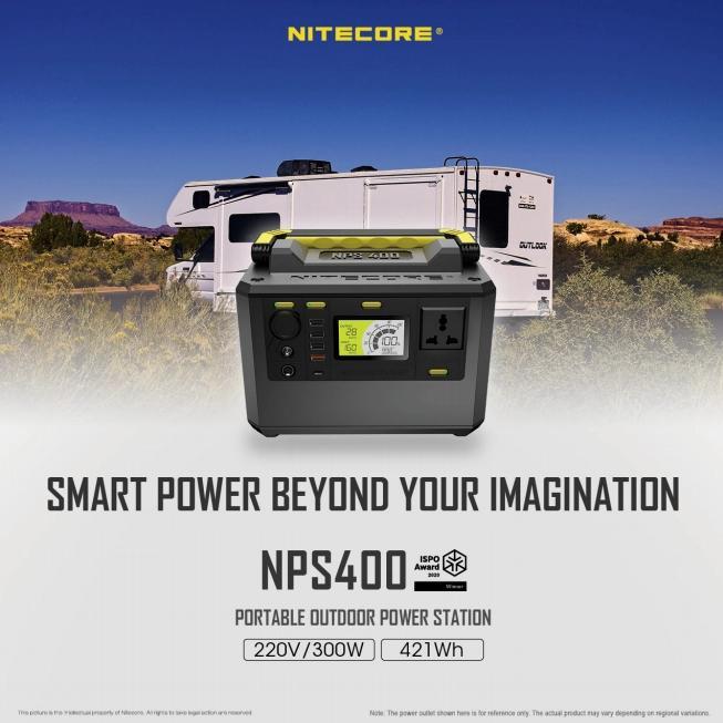 Portable Outdoor Power Station Nitecore Nps 400 Co