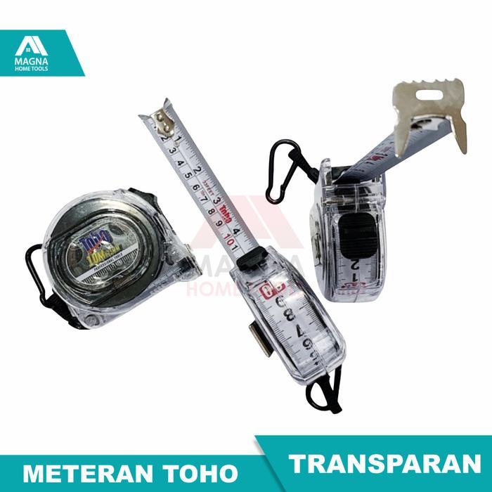 METERAN TUKANG BANGUNAN TOHO 3M TRANSPARAN