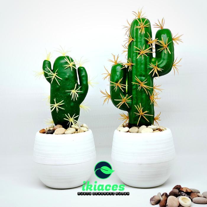 "New" KAKTUS SUKULEN MINI KAKTUS PLASTIK KAKTUS POT ARTIFICIAL BUNGA PLASTIK