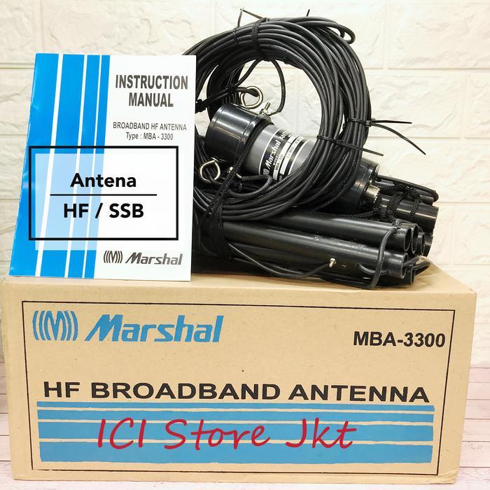 ANTENA MARSHAL MBA 3300 / ANTENA HF BROADBAND / ANTENA SSB