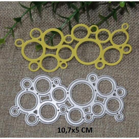 Cetakan Stensil Cutting Dies Bahan Metal Scrapbook Diy Cetakan Four