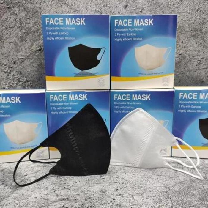"New" CIABBI 6 BOX / 300 PCS PAKET BUNDLE HEMAT USAHA MASKER DUCKBILL DUCK BIL FACEMASK FACE MASK