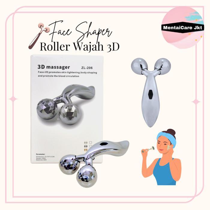 Face Massager Jade roller Alat Pijat Wajah Alat Pijat Badan Face Roller Roller Wajah Penirus
