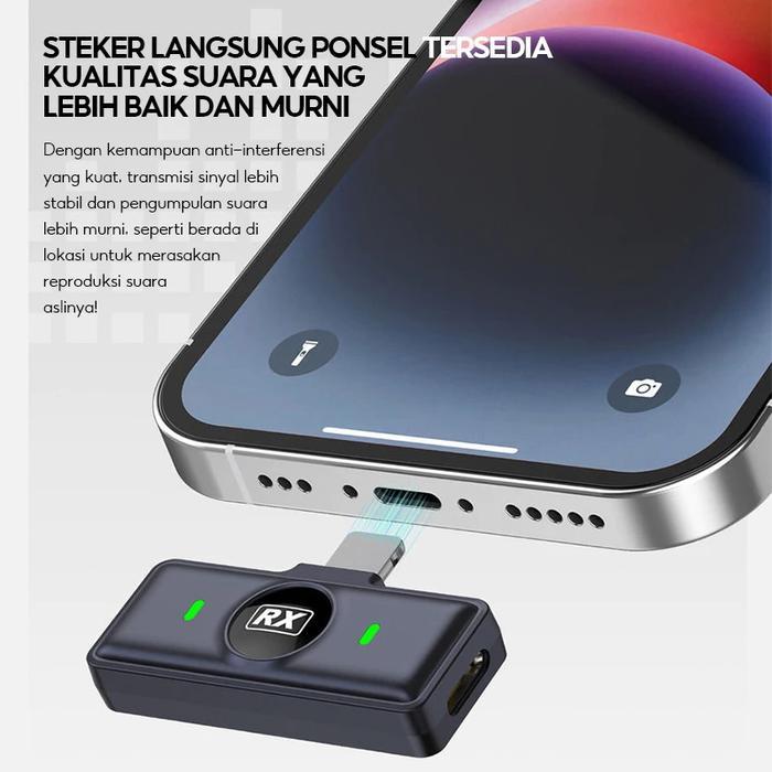 WIRELESS CLIP ON MIC MICROPHONE DUAL MIKROFON WIRELESS MIKROFON HP LAVALIER MICROPHONE WIRELESS PLUG