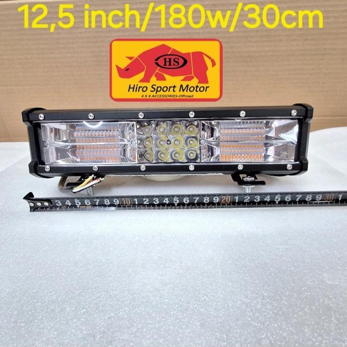 lampu light bar LED 30 cm 180 watt - M23 Auto ACC