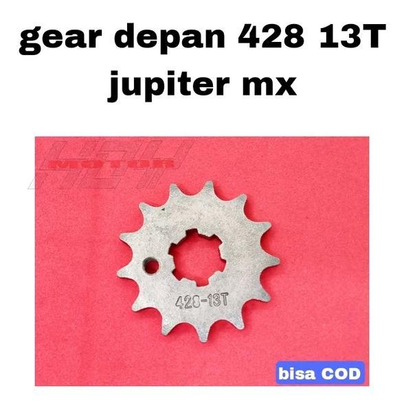 Gear Gir Ger Depan 428 13T Jupiter Mx - Gear 428 13T Termurah Langka